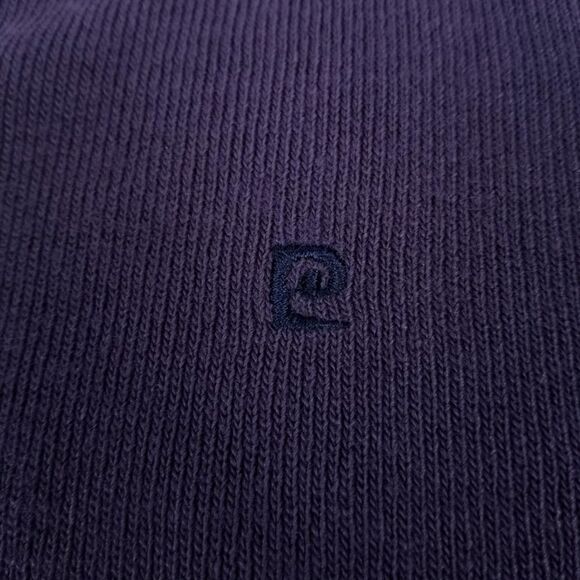 VINTAGE Pierre Cardin Luxe Orlon Purple V-Neck Sweater Old Money Quiet Luxury - Picture 4 of 9